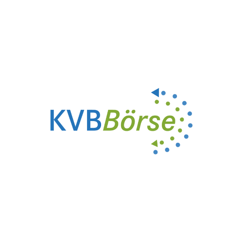 Logo der KVB-Börse Schriftzug "KVB-Börse"