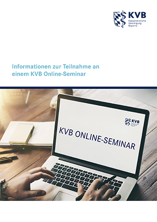 Flyer "Teilnahme Online-Seminar"