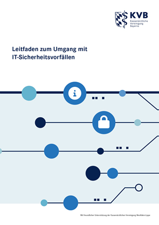 Titelseite der Broschüre "Leitfaden zum Umgang mit IT-Sicherheitsvorfällen"