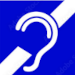 Symbol für Hörbehinderung Symbol für Hörbehinderung